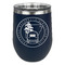 Arkansas Razorback Airstream Club Logo Stemless Stainless Steel Wine Tumbler - Navy - Double-Sided
