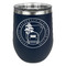 Arkansas Razorback Airstream Club Logo Stemless Stainless Steel Wine Tumbler - Navy - Single-Sided