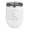 Arkansas Razorback Airstream Club Logo Stemless Stainless Steel Wine Tumbler - White - Double-Sided