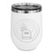 Arkansas Razorback Airstream Club Logo Stemless Stainless Steel Wine Tumbler - White - Single-Sided