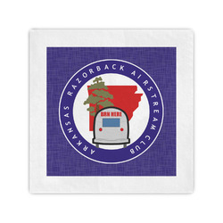 Arkansas Razorback Airstream Club Logo Cocktail Napkins
