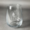 Arkansas Razorback Airstream Club Logo Stemless Wine Glass - Laser Engraved
