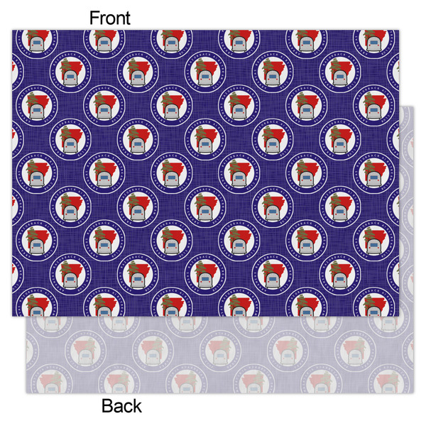 Arkansas Razorback Airstream Club Logo Tissue Paper - Lightweight - Large - Front & Back