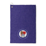 Arkansas Razorback Airstream Club Logo Waffle Weave Golf Towel