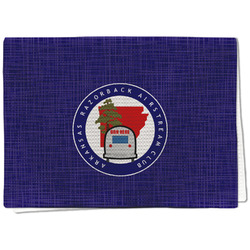 Arkansas Razorback Airstream Club Logo Kitchen Towel - Waffle Weave
