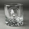 Arkansas Razorback Airstream Club Logo Whiskey Glass - Engraved