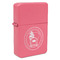 Arkansas Razorback Airstream Club Logo Windproof Lighter - Pink - Single-Sided