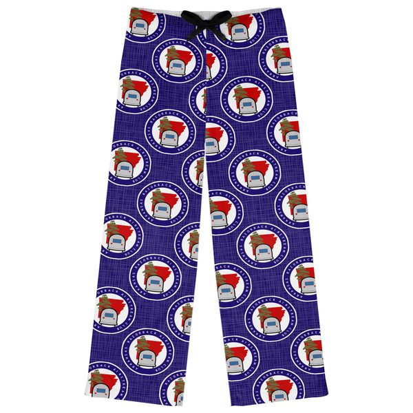 Custom Arkansas Razorback Airstream Club Logo Womens Pajama Pants