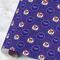 Arkansas Razorback Airstream Club Logo Wrapping Paper Roll - Large - Satin