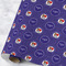 Arkansas Razorback Airstream Club Logo Wrapping Paper Roll - Large - Matte