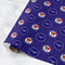 Arkansas Razorback Airstream Club Logo Wrapping Paper Roll - Small - Satin