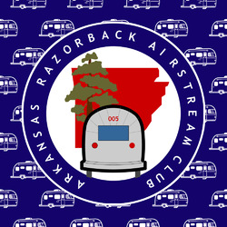 Arkansas Razorback Airstream Club Logo