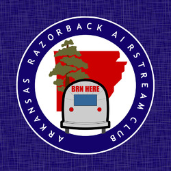 Arkansas Razorback Airstream Club Logo