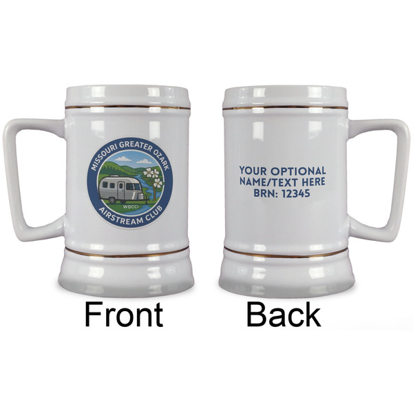 Missouri Greater Ozark Airstream Club Beer Stein - Approval