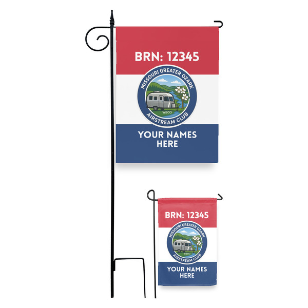Missouri Greater Ozark Airstream Club Garden Flag - PARENT/MAIN