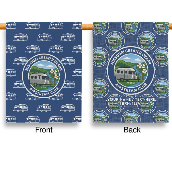 Missouri Greater Ozark Airstream Club House Flags - Double Sided - APPROVAL