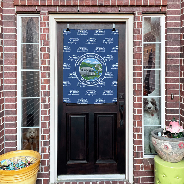 Missouri Greater Ozark Airstream Club House Flags - Double Sided - (Over the door) LIFESTYLE