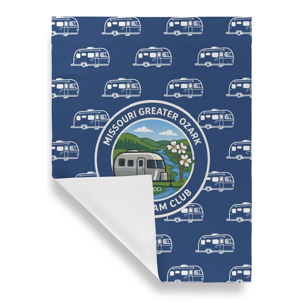 Missouri Greater Ozark Airstream Club House Flags - Single Sided - FRONT FOLDED