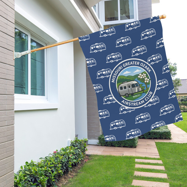 Missouri Greater Ozark Airstream Club House Flags - Single Sided - LIFESTYLE