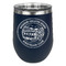 Missouri Greater Ozark Airstream Club Stemless Stainless Steel Wine Tumbler - Navy - Single-Sided