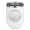 Missouri Greater Ozark Airstream Club Stemless Stainless Steel Wine Tumbler - White - Double-Sided