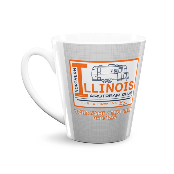 Northern Illinois Airstream Club Logo 12 Oz Latte Mug - Front