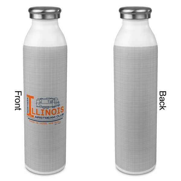 Northern Illinois Airstream Club Logo 20oz Water Bottles - Full Print - Approval