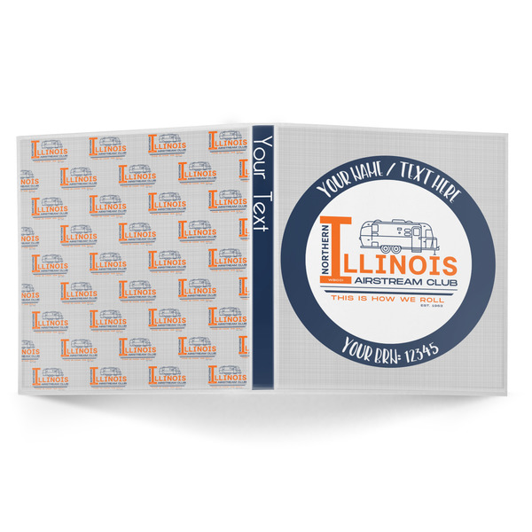 Northern Illinois Airstream Club Logo 3-Ring Binder - 1" - Approval