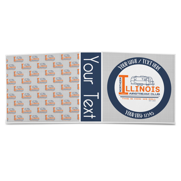 Northern Illinois Airstream Club Logo 3-Ring Binder - 3" - Approval