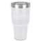 Northern Illinois Airstream Club Logo 30 oz Stainless Steel Tumbler - White - Single-Sided