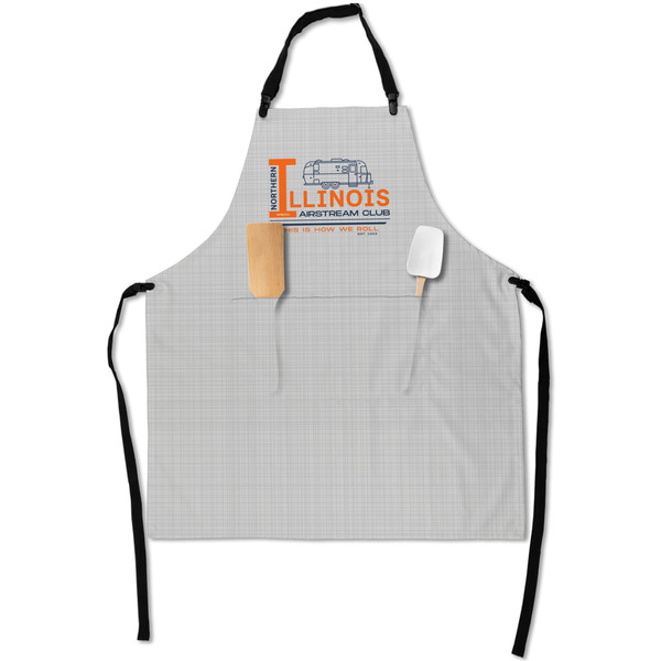 Northern Illinois Airstream Club Logo Apron - Flat with Props (MAIN)