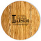 Northern Illinois Airstream Club Logo Bamboo Cutting Board