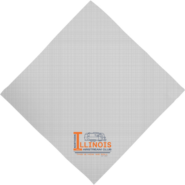 Northern Illinois Airstream Club Logo Bandana - Full View