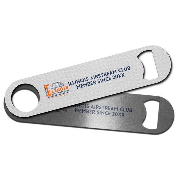 Northern Illinois Airstream Club Logo Bar Bottle Opener - Main