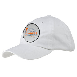 Northern Illinois Airstream Club Logo Baseball Cap - White