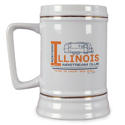 Northern Illinois Airstream Club Logo Beer Stein