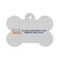 Northern Illinois Airstream Club Logo Bone Shaped Dog ID Tag - Small