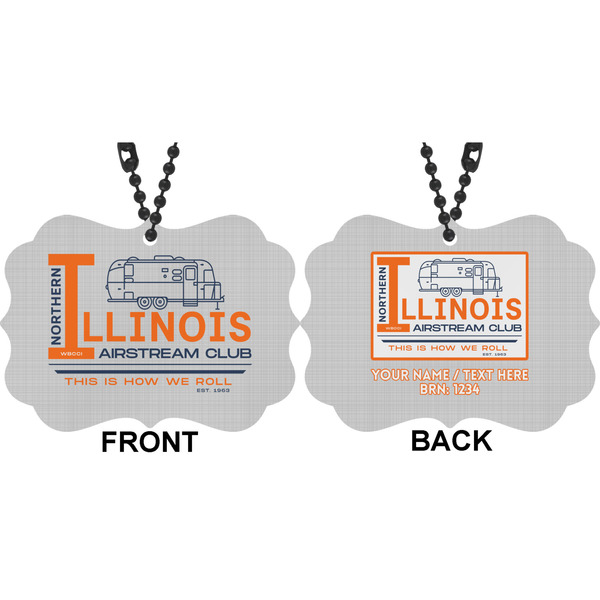 Northern Illinois Airstream Club Logo Car Ornament (Approval)