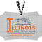 Northern Illinois Airstream Club Logo Rear View Mirror Ornament