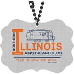 Northern Illinois Airstream Club Logo Rear View Mirror Decor