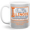 Northern Illinois Airstream Club Logo 11 oz Coffee Mug - White