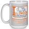 Northern Illinois Airstream Club Logo 15 oz Coffee Mug - White
