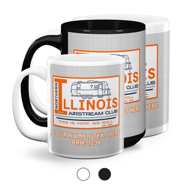 Northern Illinois Airstream Club Logo Coffee Mugs Main