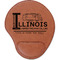 Northern Illinois Airstream Club Logo Leatherette Mouse Pad with Wrist Support
