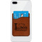 Northern Illinois Airstream Club Logo Leatherette Phone Wallet