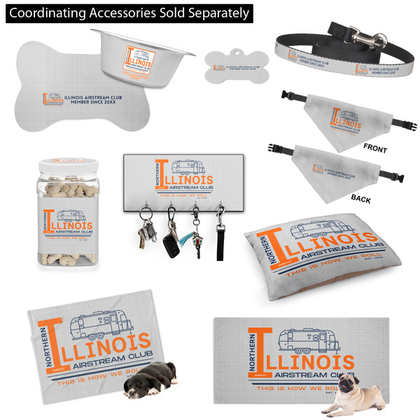 Northern Illinois Airstream Club Logo Customized Pet Accessories