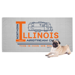 Northern Illinois Airstream Club Logo Dog Towel