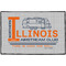 Northern Illinois Airstream Club Logo Door Mat - 36" x 24"