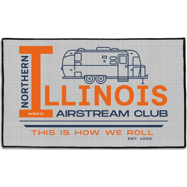 Northern Illinois Airstream Club Logo Door Mat - 60"x36" - Approval