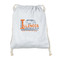 Northern Illinois Airstream Club Logo Drawstring Backpack - Sweatshirt Fleece